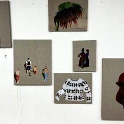 Oliemaleri - Stjernesweater - 40x50cm