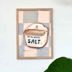 Original akvarel - Saltkar - A4