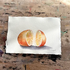 Akvarel - To halve - A4