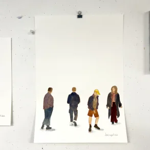 Akvarel - Ubekendte - A3