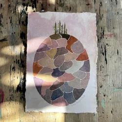 Akvarel - P toppen - A4